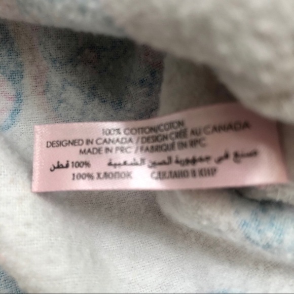 Owl print button down PJ top La Vie En Rose - Picture 8 of 8